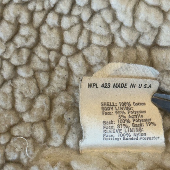 Vintage 80s Levis Sherpa Denim Trucker Jacket (size 38R) Made in USA - Picture 4 of 10